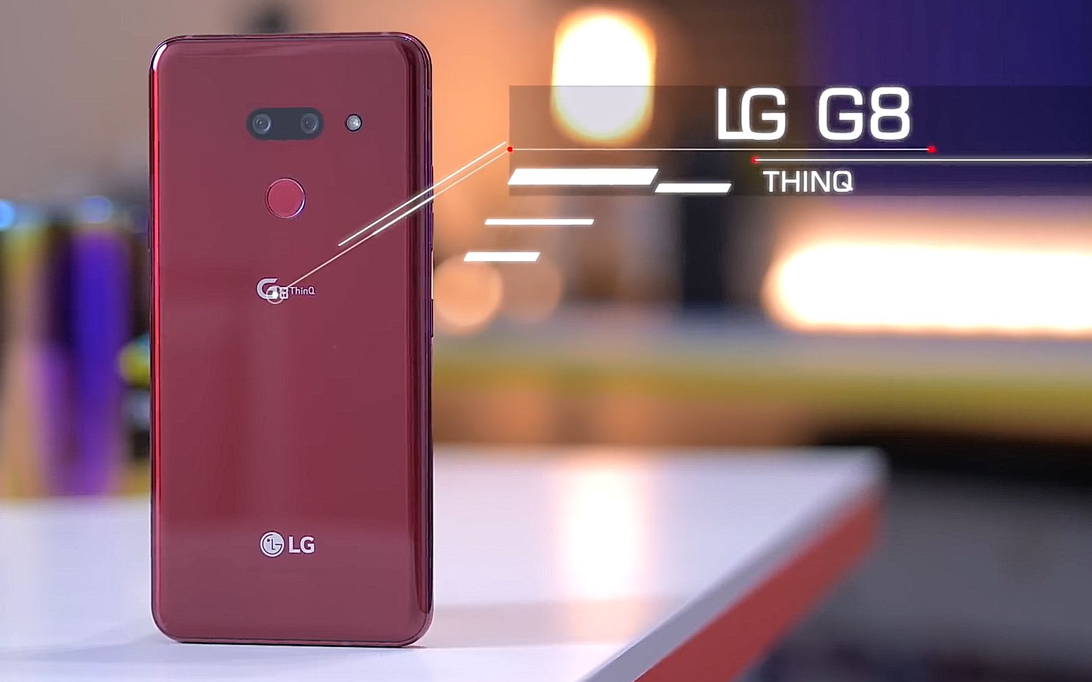 全球首款前置tof镜头手机lgg8上手体验静脉解锁体验相机性能对比三星