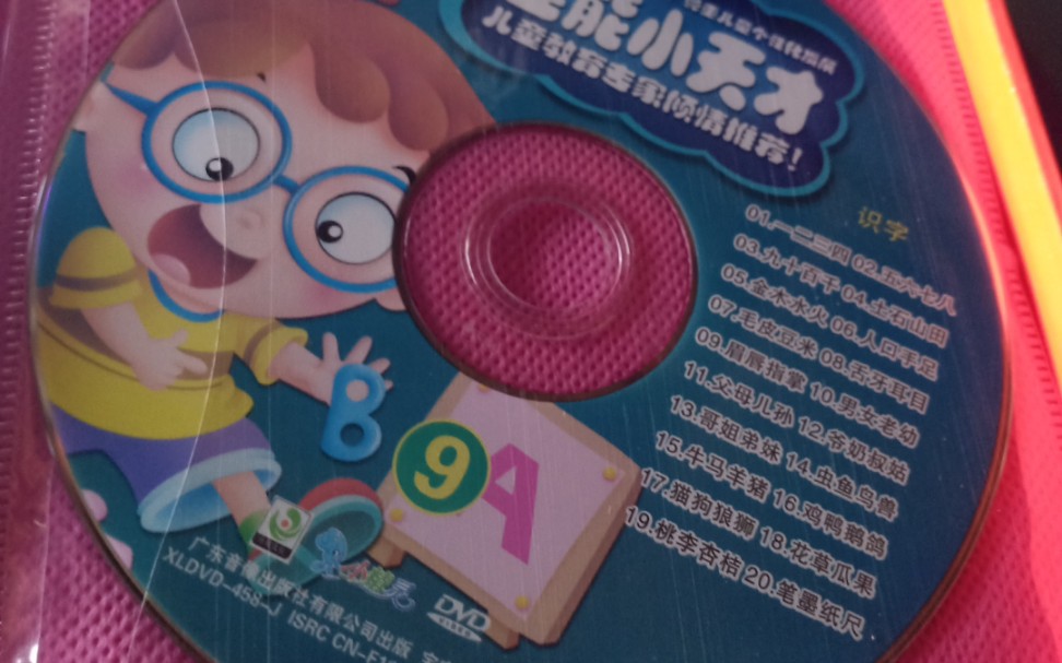 京凰文化 全能小天才 dvd9 幼儿识字