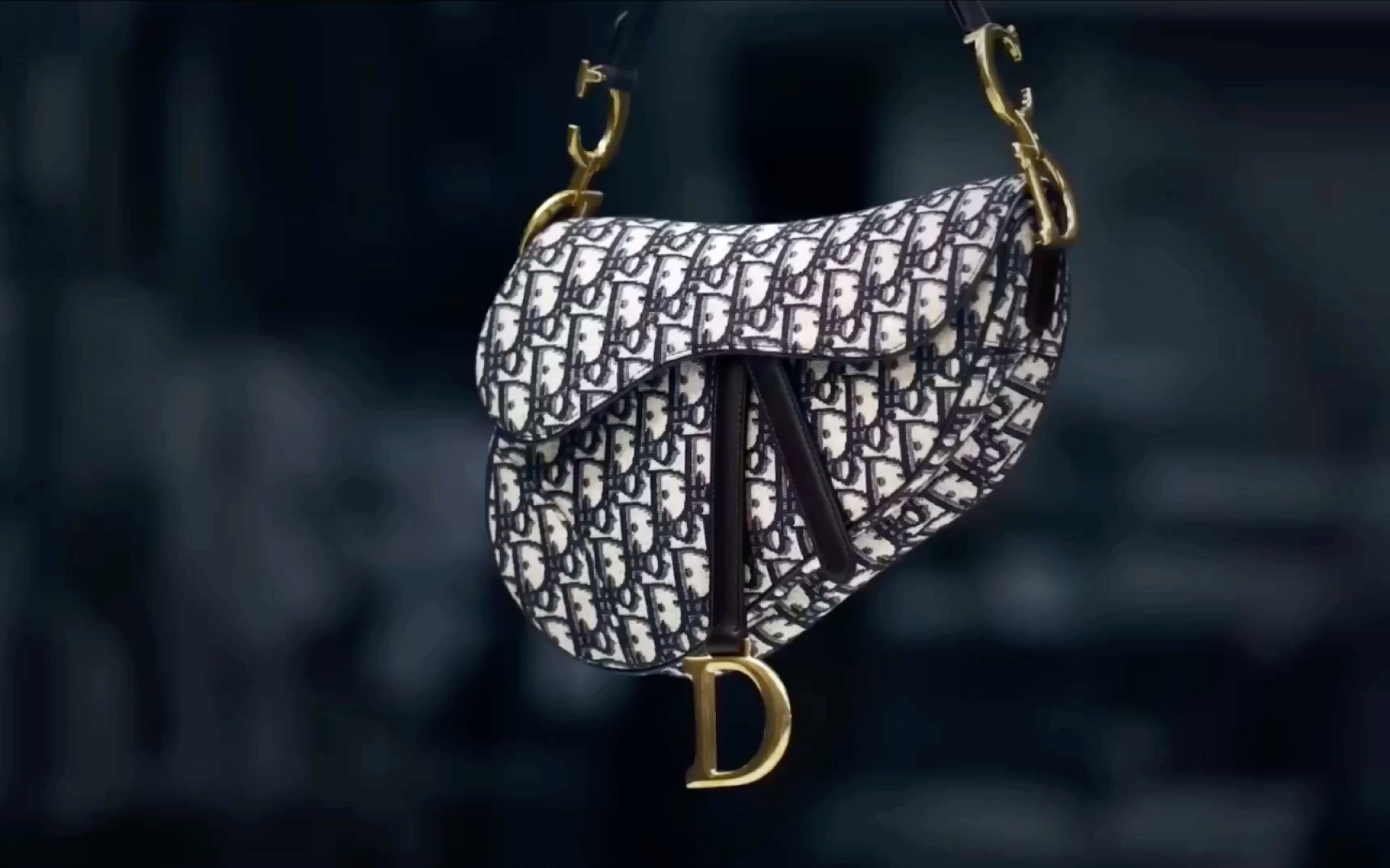 dior 老花马鞍包制作欣赏