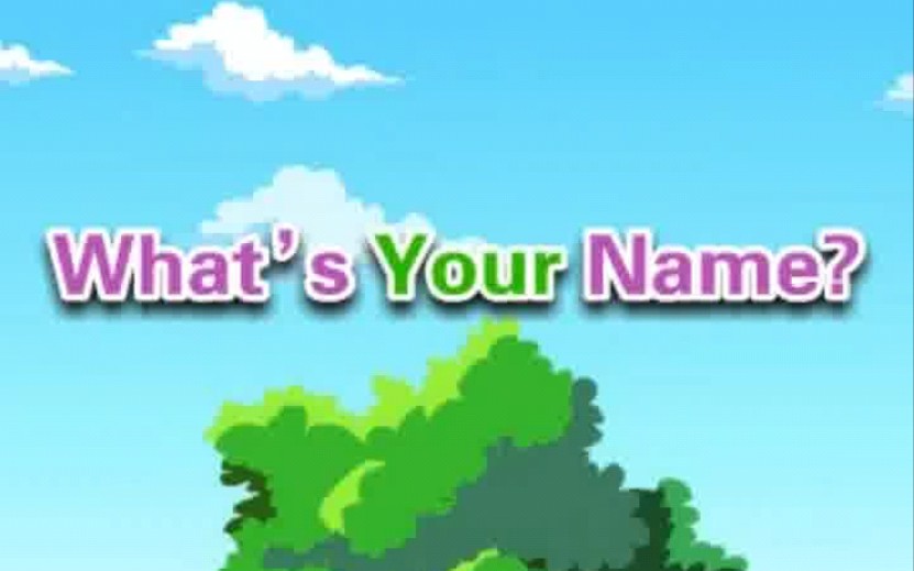 [图]【英文儿童歌曲】What's Your Name?