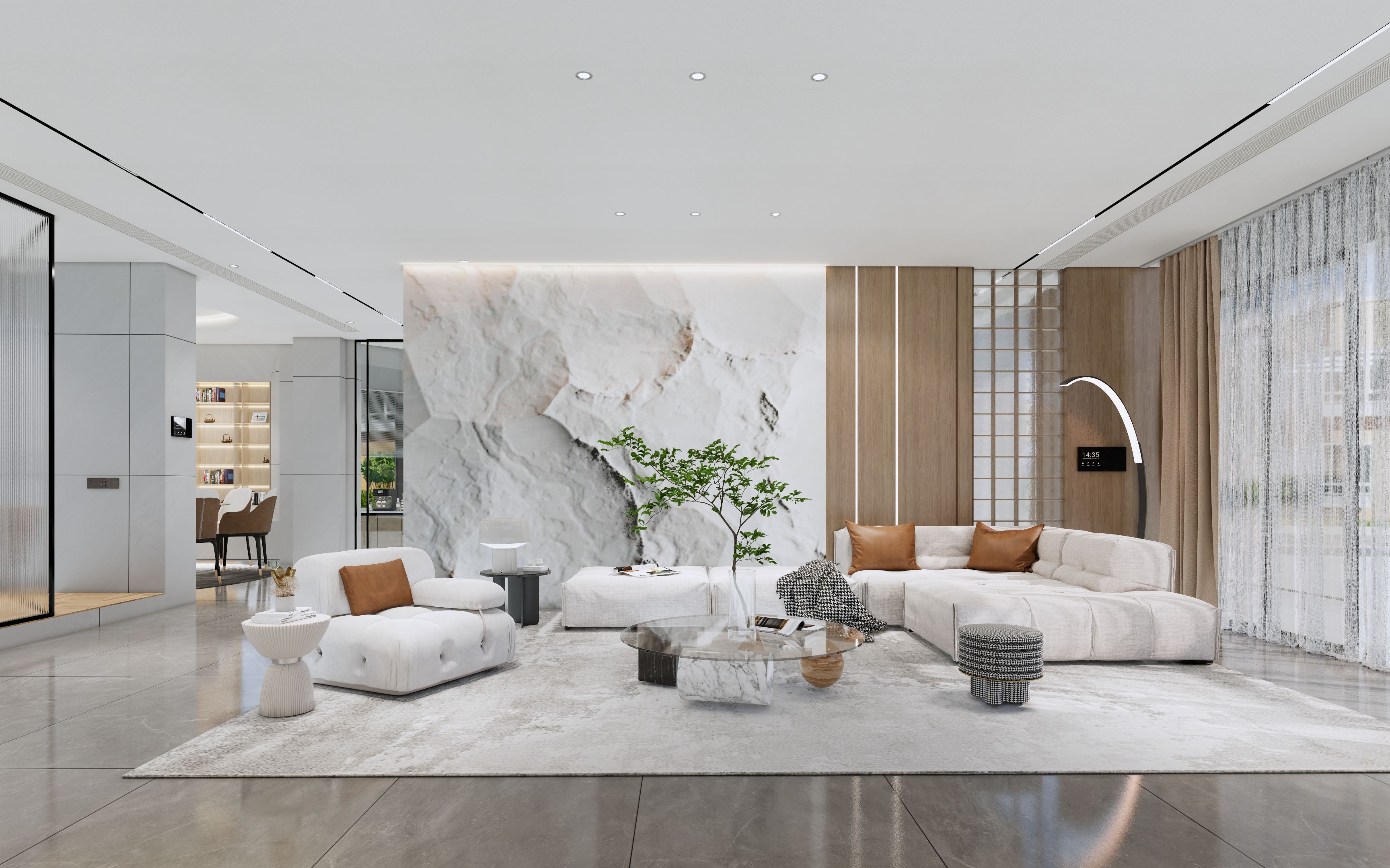 enscape for sketchup 别墅室内设计项目动画