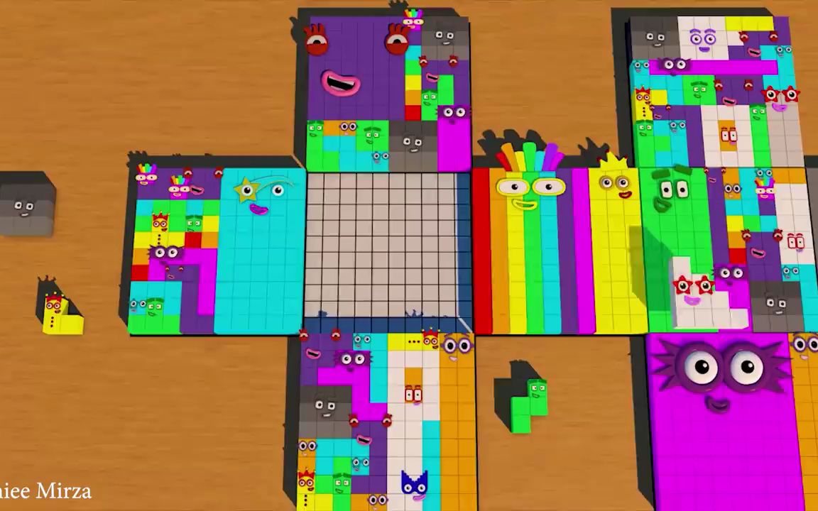 [图]数字积木：Numberblocks Puzzle 900 what the last number