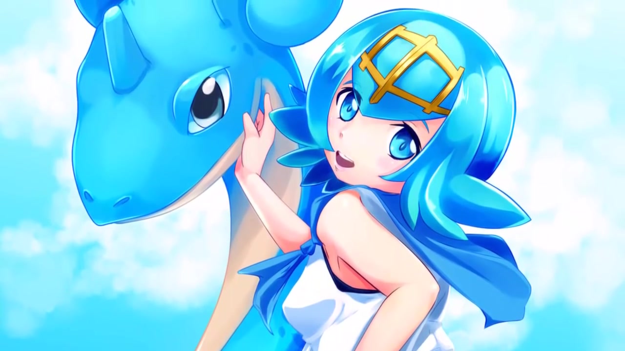 pokemon alola lana / suiren sexy girl ( 18)