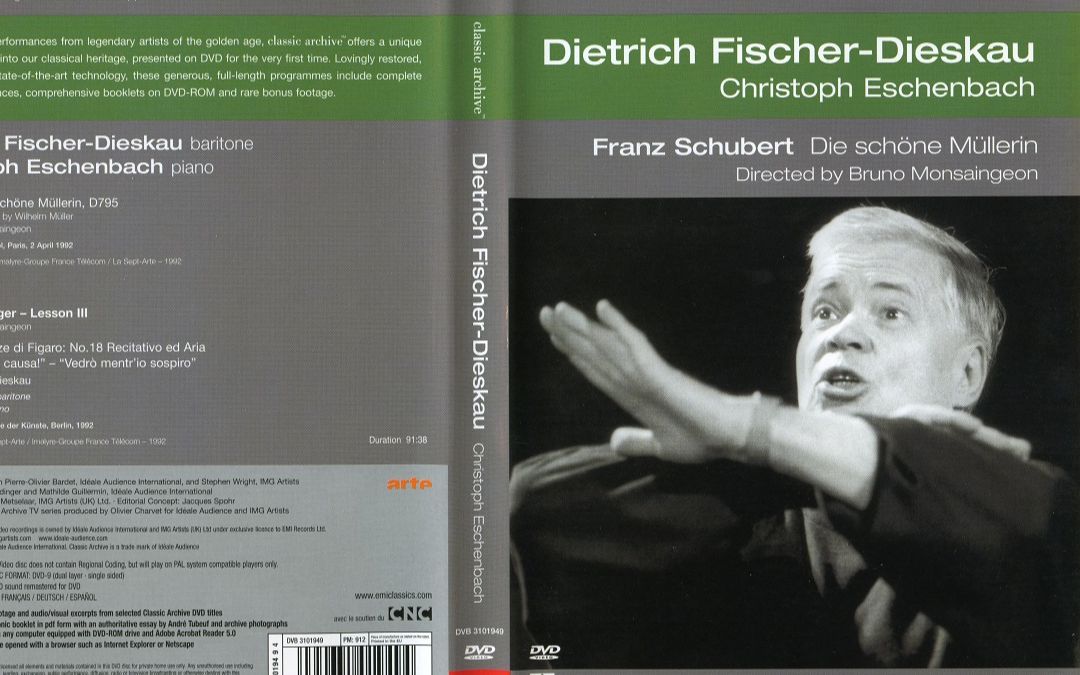 [图]Dietrich Fischer-Dieskau菲舍尔·迪斯考 - Schubert：Die Schone Mullerin舒伯特:美丽的磨坊女