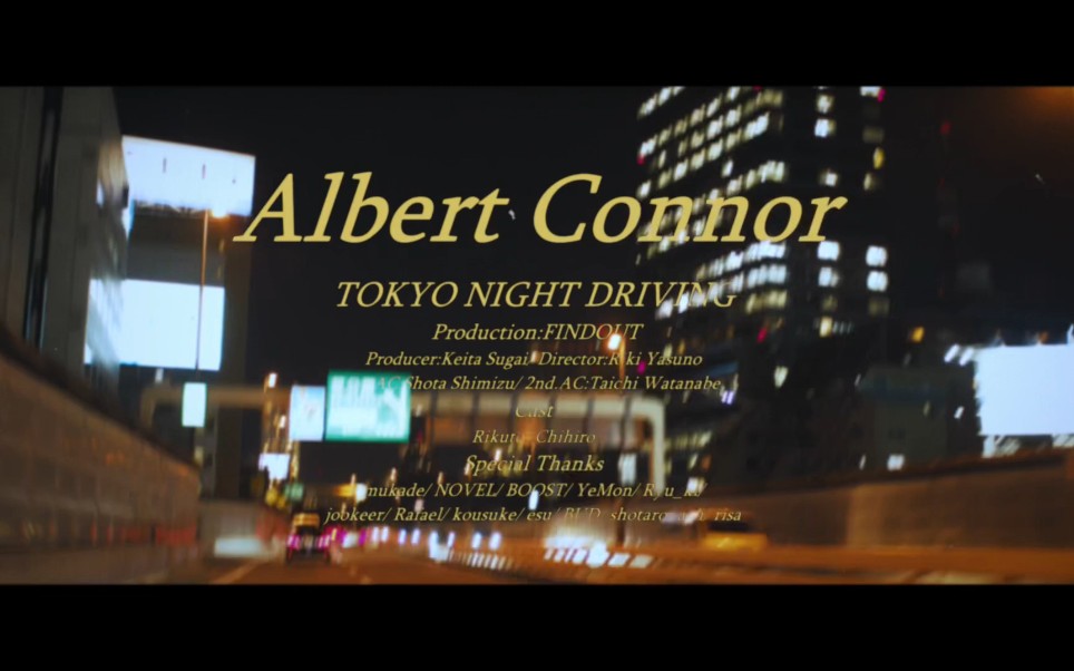 [图]Albert Connor / TOKYO NIGHT DRIVING 【Offical Music Video】