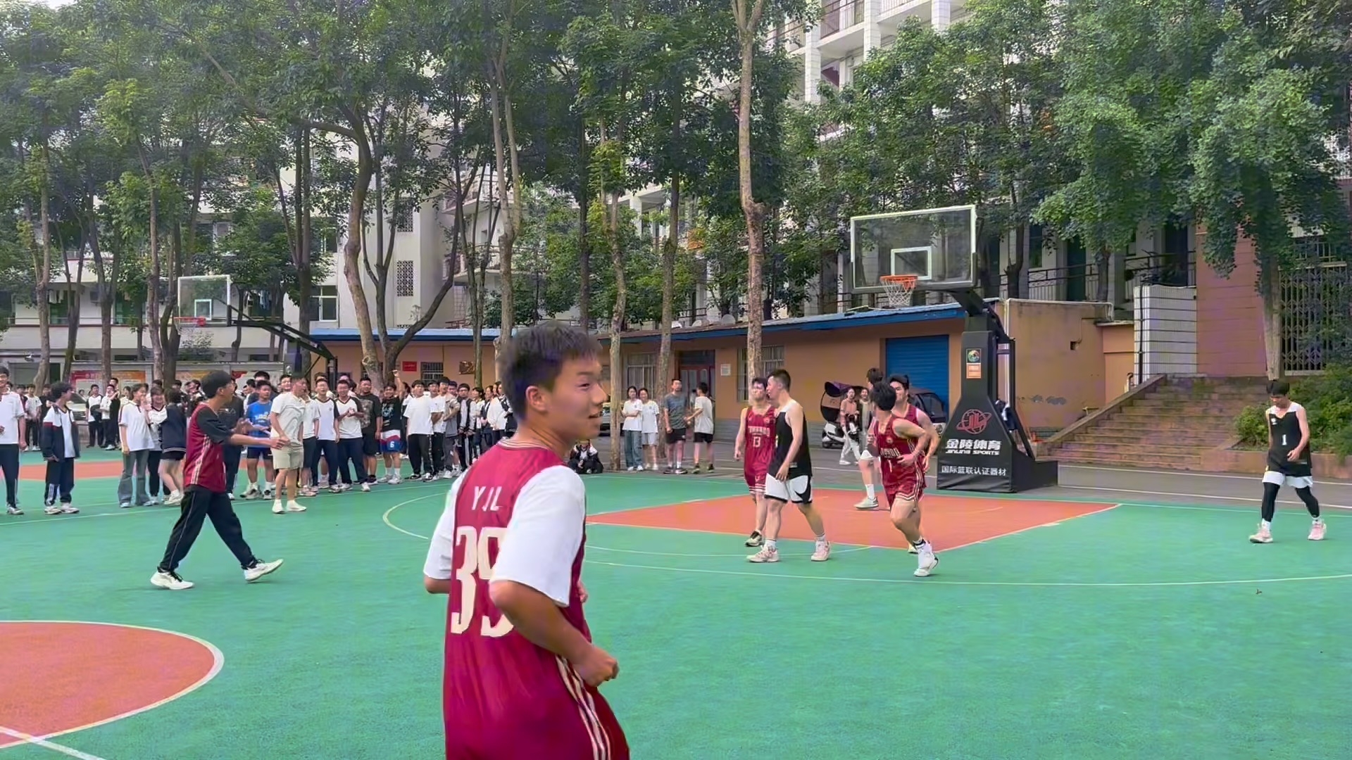 铜梁中学2026级19班篮球比赛集锦