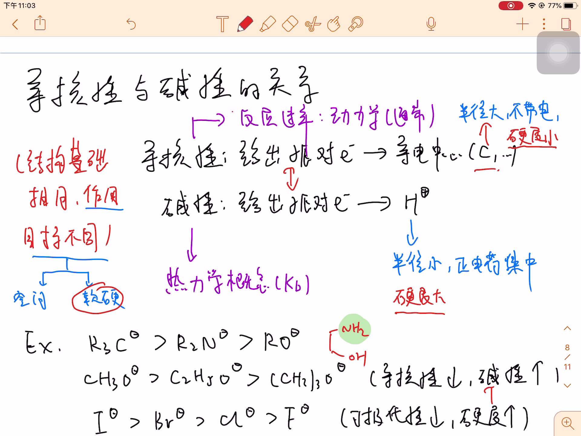 和浅白一起学有机S1番外2亲核性与碱性的关系:空间与软硬因素造成的矛盾哔哩哔哩bilibili