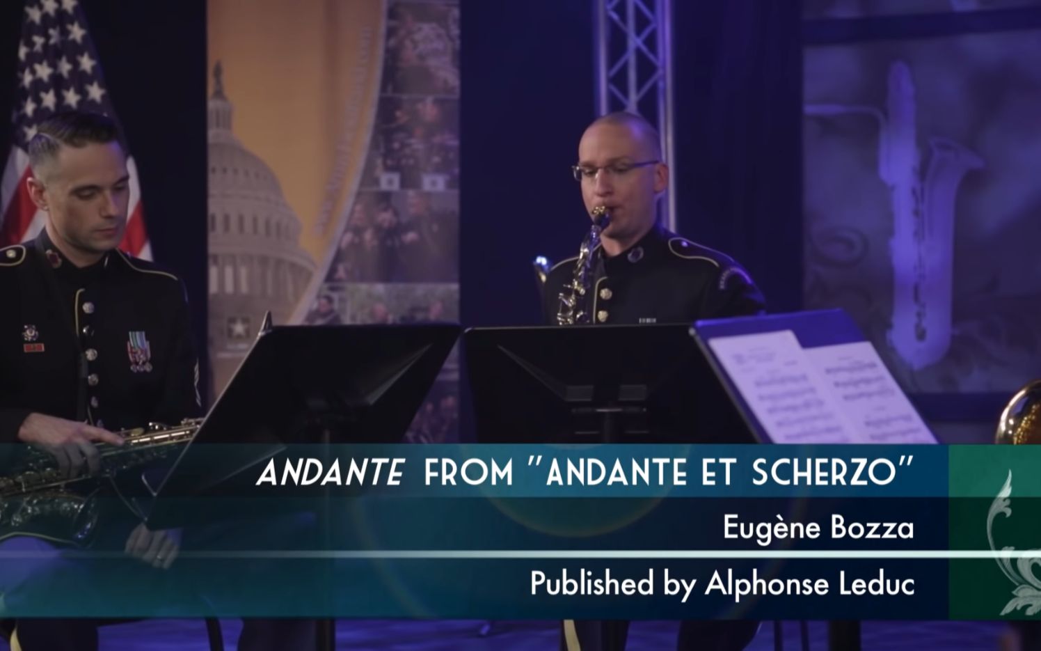 [图]【萨克斯】“行板与谐谑曲”中的行板 Andante from -Andante et Scherzo- by Eugène Bozza