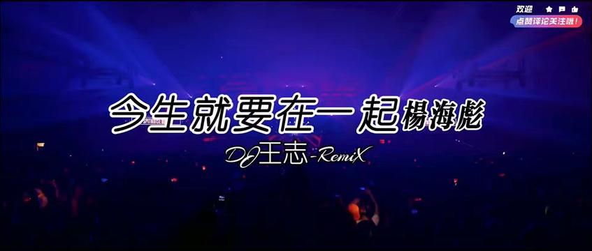 [图]8090经典劲爆嗨曲dj《今生今世在一起》DJ王志版，结婚少不了dj系列