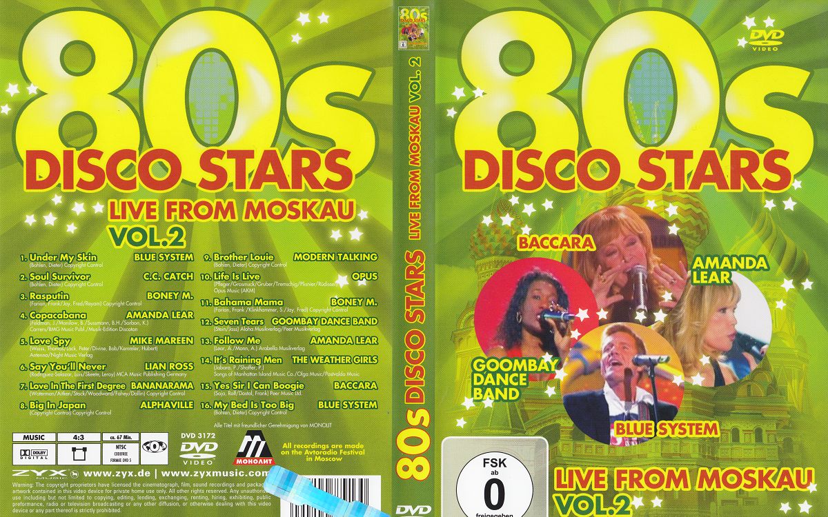 [图]Various Artists - 80's Superstars Live From Moskau Vol. 2