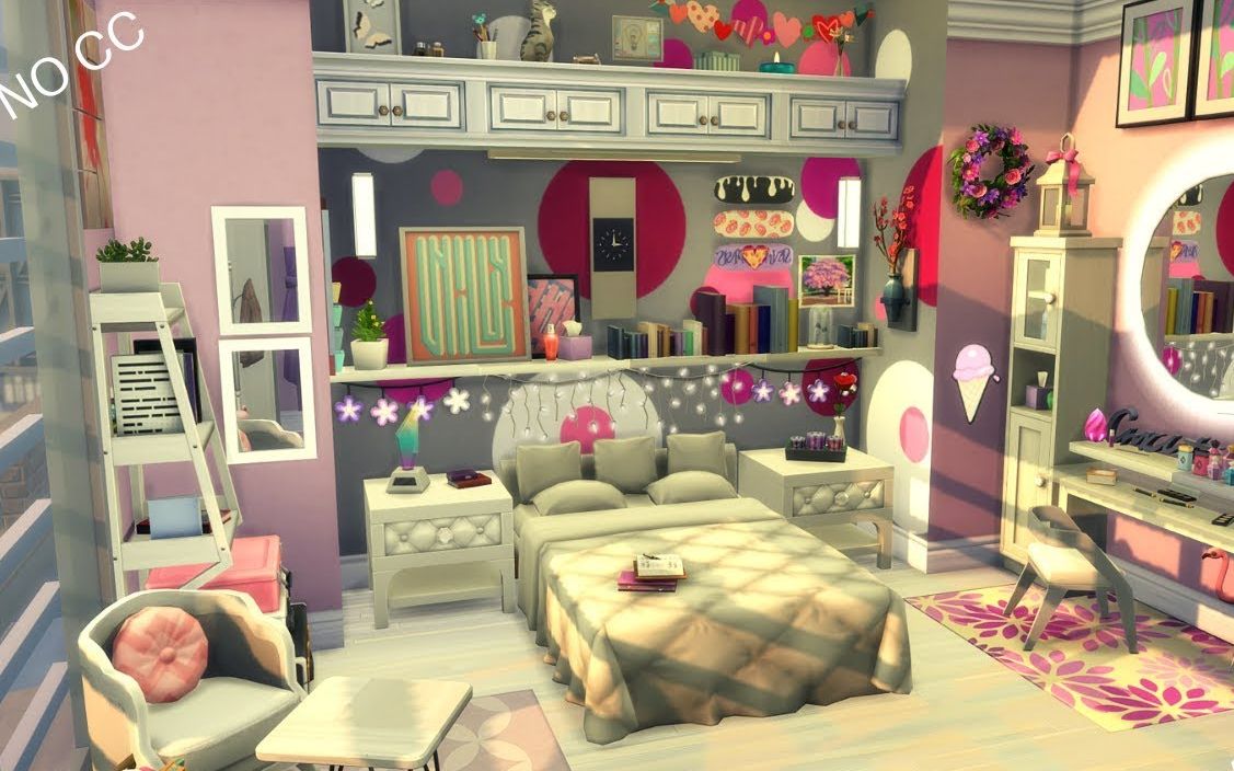 模拟人生4速建78搬运〕女生卧室(nocc) by simspandy