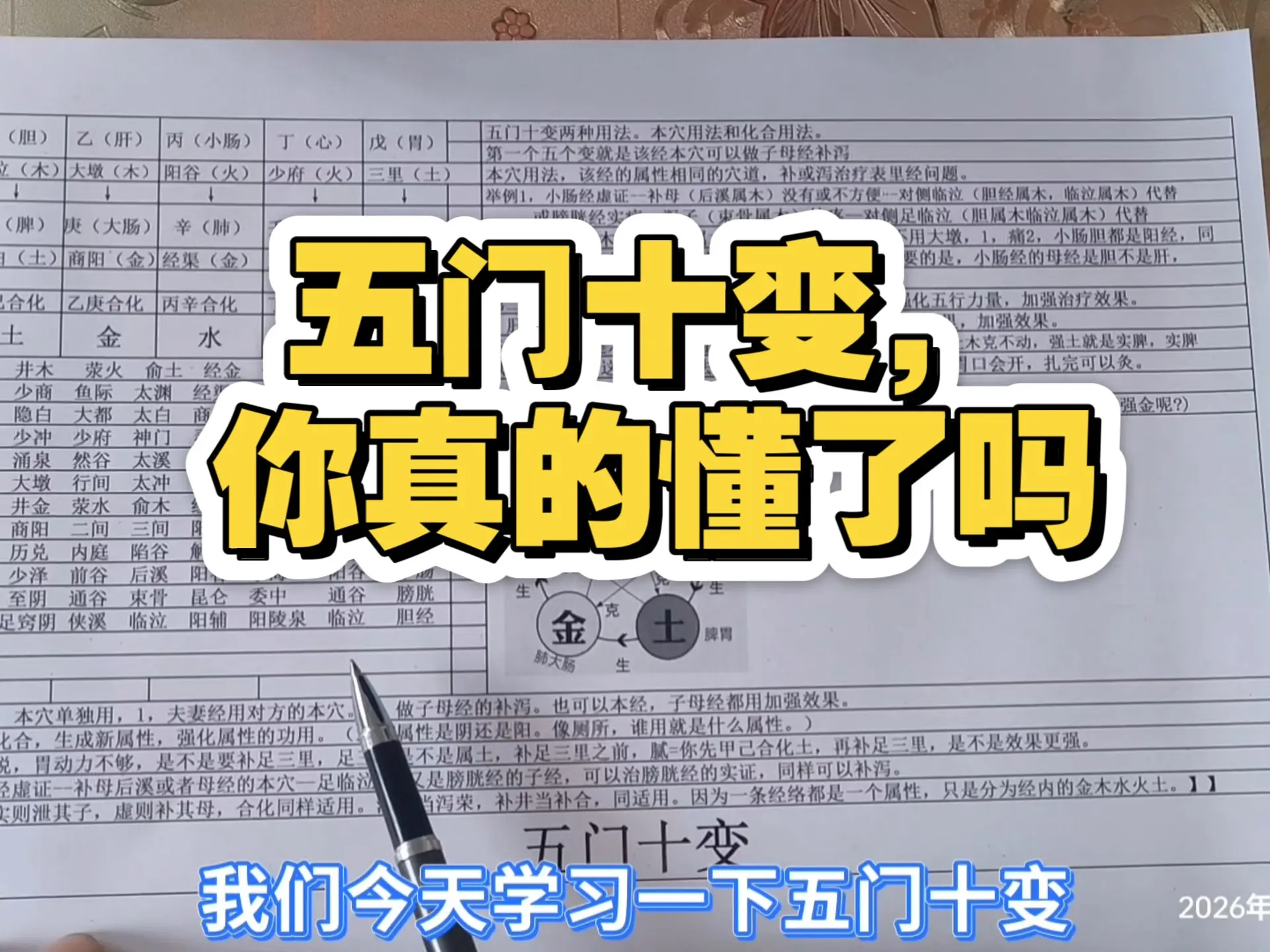 五门十变你真的懂了吗?甲己合化土,这个土是阴还是阳。明明肺积水是实证,为什么强金不泻子?我们一起解密。_哔哩哔哩_bilibili