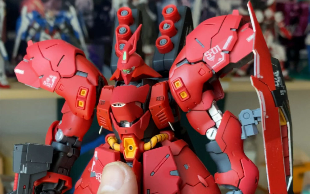 rg沙扎比第一次用消光漆很惊艳