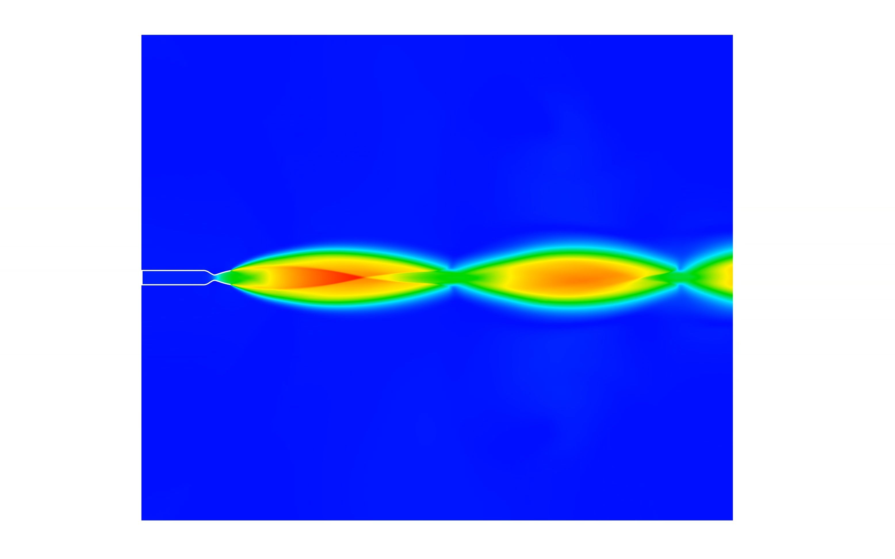 fluent模拟拉瓦尔喷管-马赫环