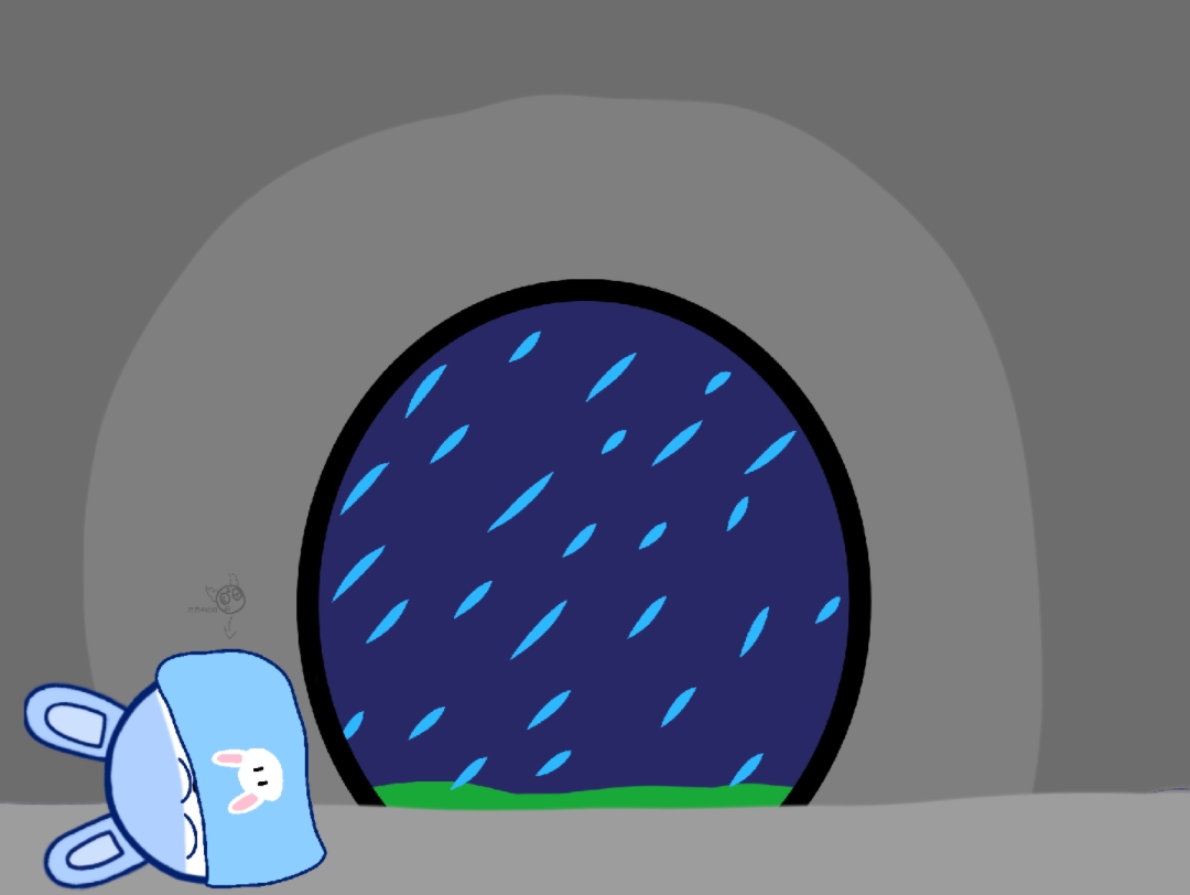 下雨天睡觉还挺好,那要是打雷我就很害怕.