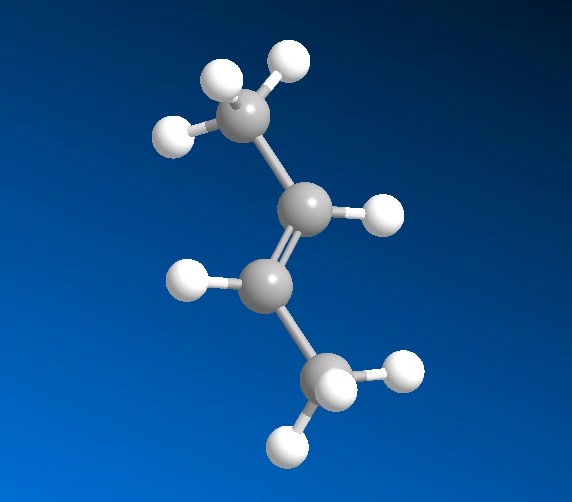 丁烯的模型图片