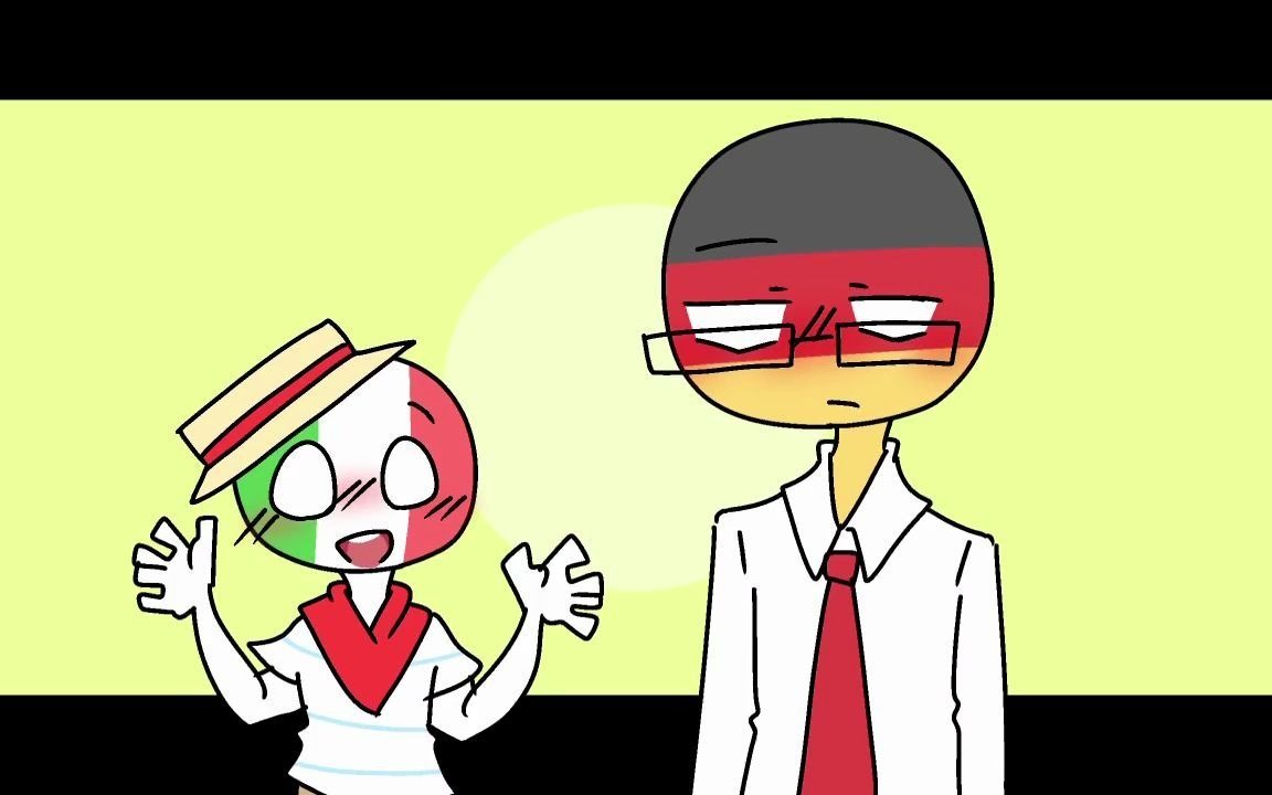 【countryhumans】heist _ meme (germany, italy)