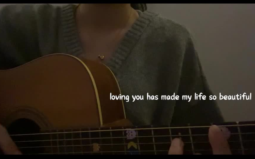 [图]【吉他弹唱】loving you（cover 侧田）