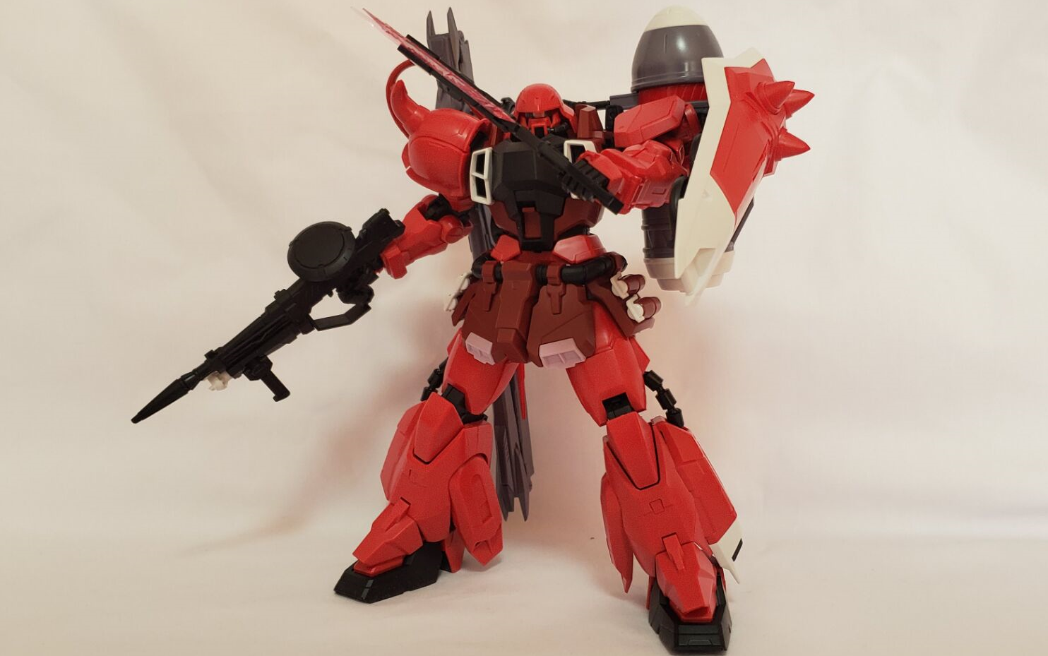 卫宫模型测评第59期mg扎古勇士炮击型露娜机