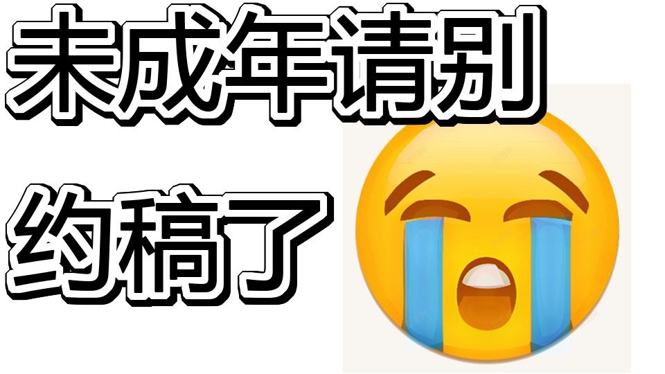 未成年请别再约稿了！！！
