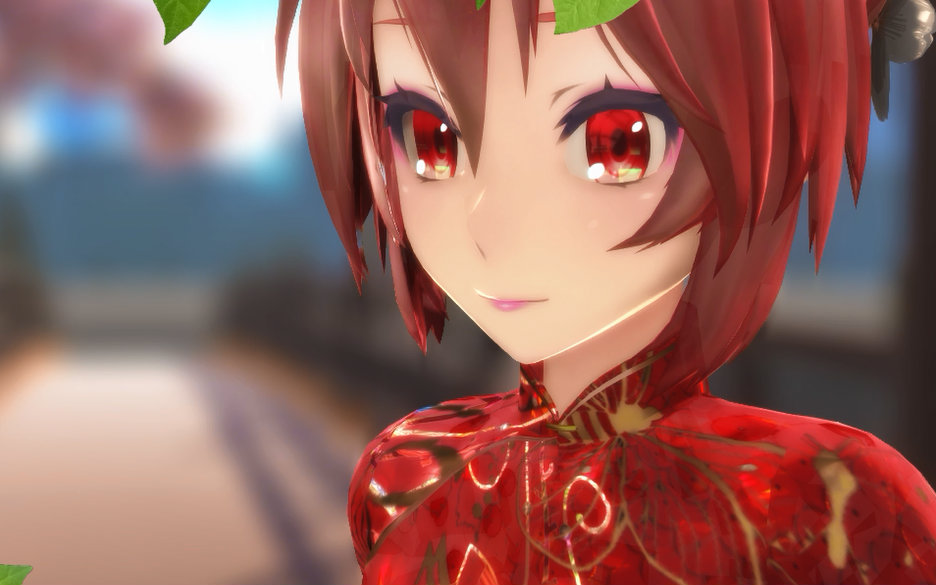 【mmd】tda式改变旗袍重音teto3.0的 luvoratorrrrry!