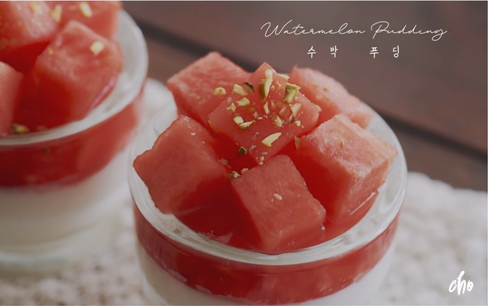 减压系列西瓜布丁早上好