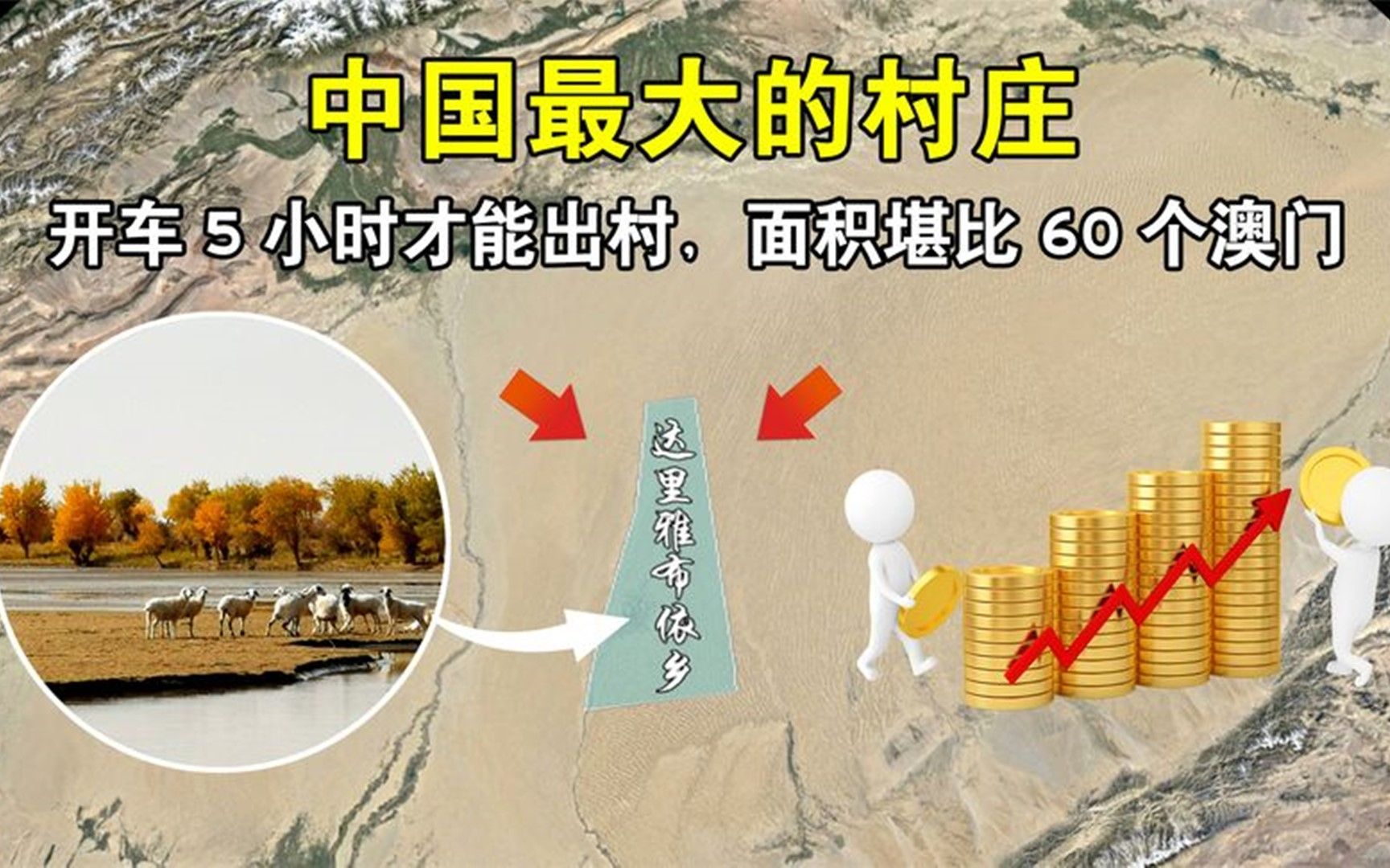 中国最大的村庄,开车5小时才能出村,面积堪比60个澳门哔哩哔哩bilibili