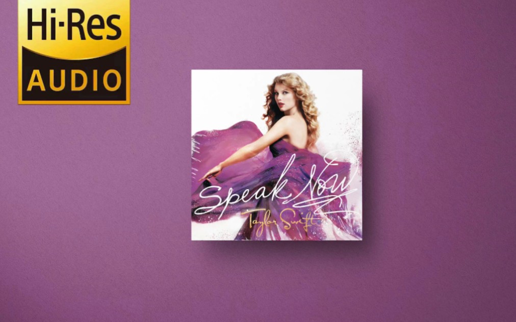 [图]【Taylor Swift原版】无损Hi-Res Speak Now -Enchanted 专辑试听（24Bit 96kHz）