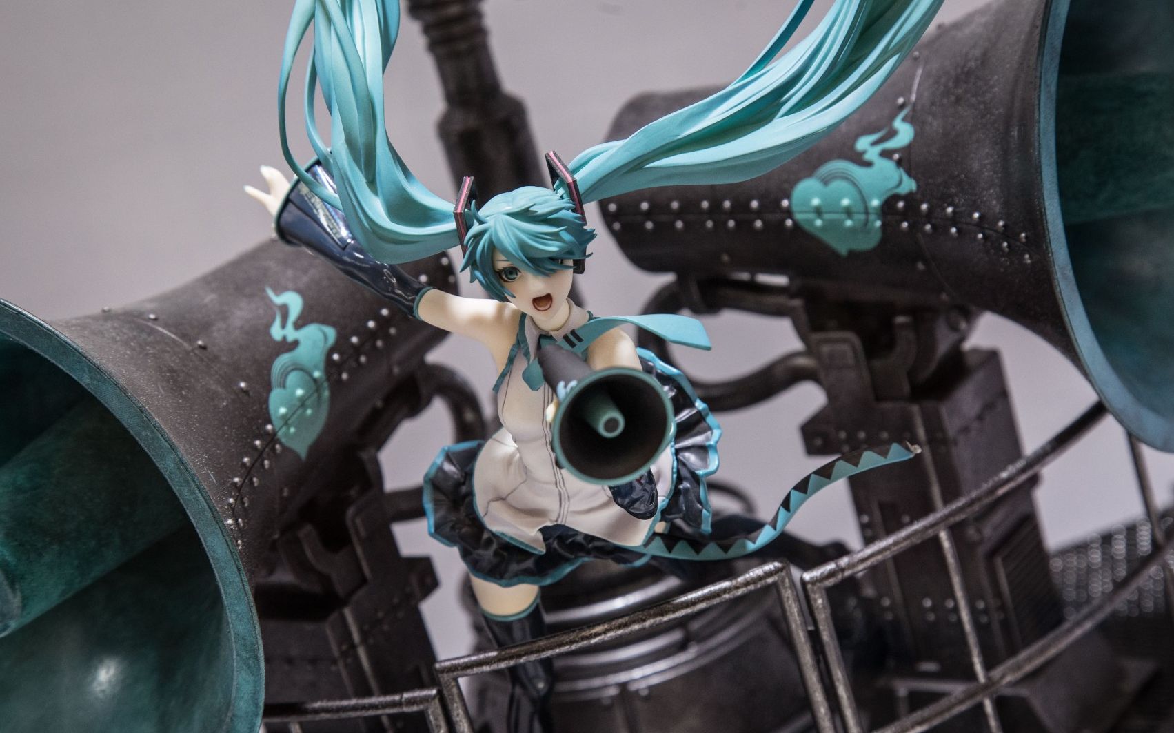 手办开箱①初音恋爱战争手办开箱