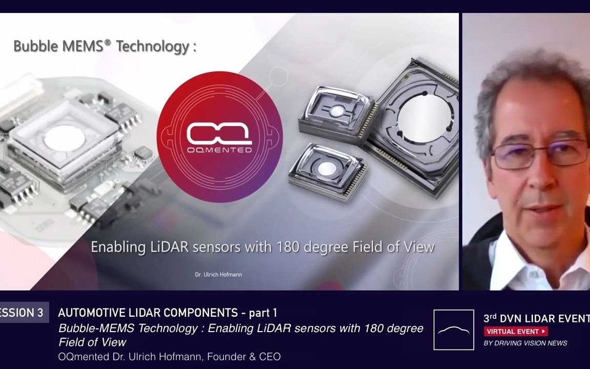 [图]Bubble MEMS Technology- Enabling LiDAR sensors with 180° Field of View(1)