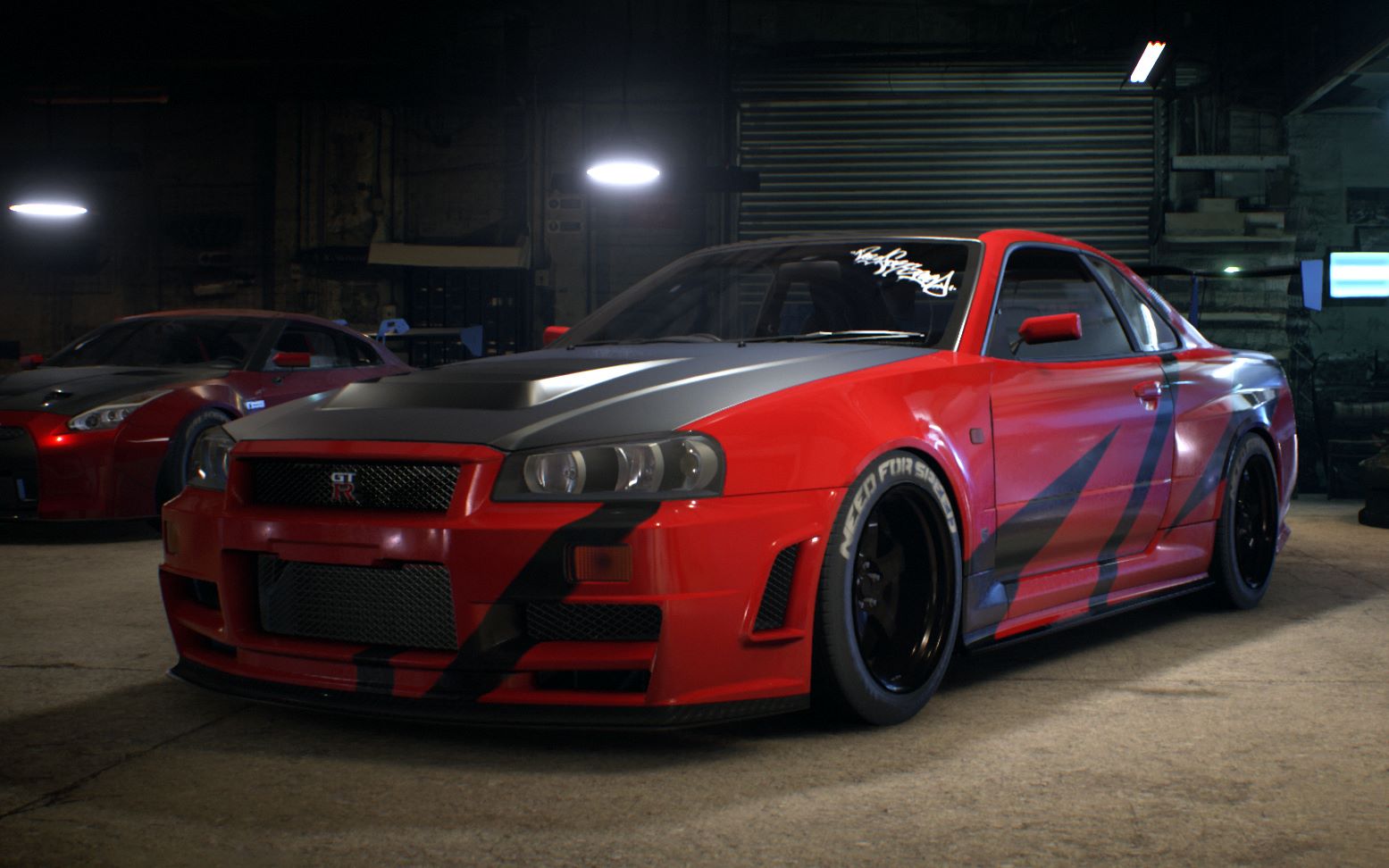 gtr日常跑山 极品飞车19