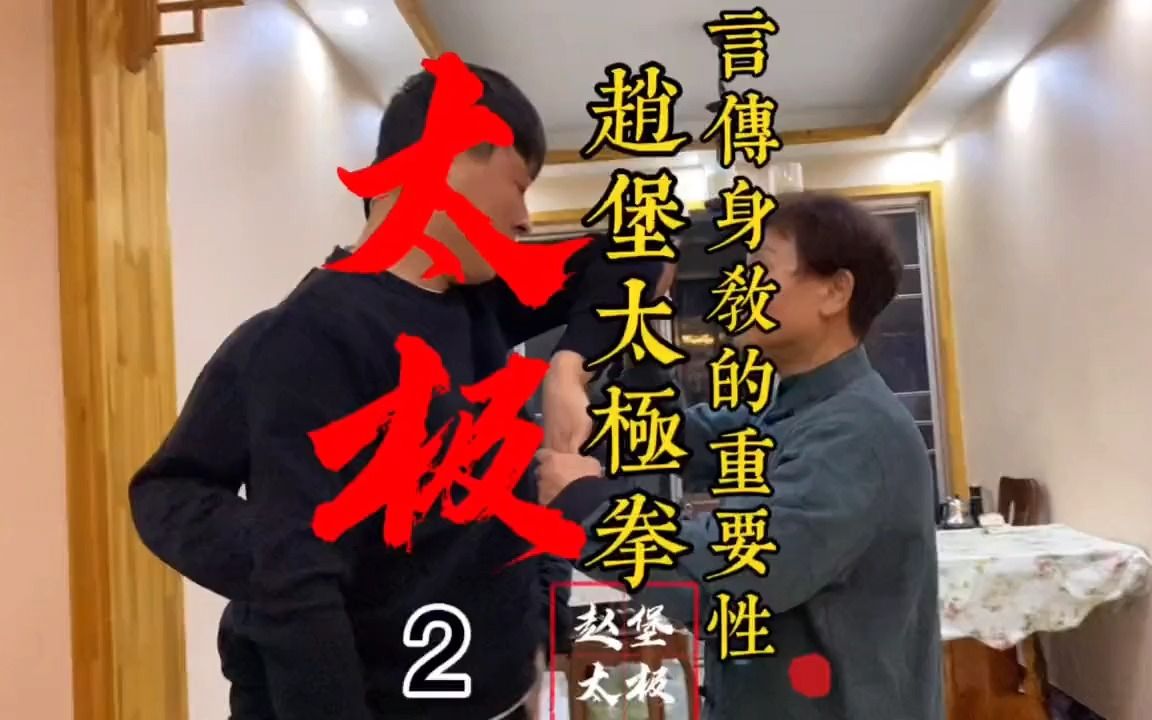 赵堡太极拳 | 30 为什么传统武术最好是言传身教?哔哩哔哩bilibili