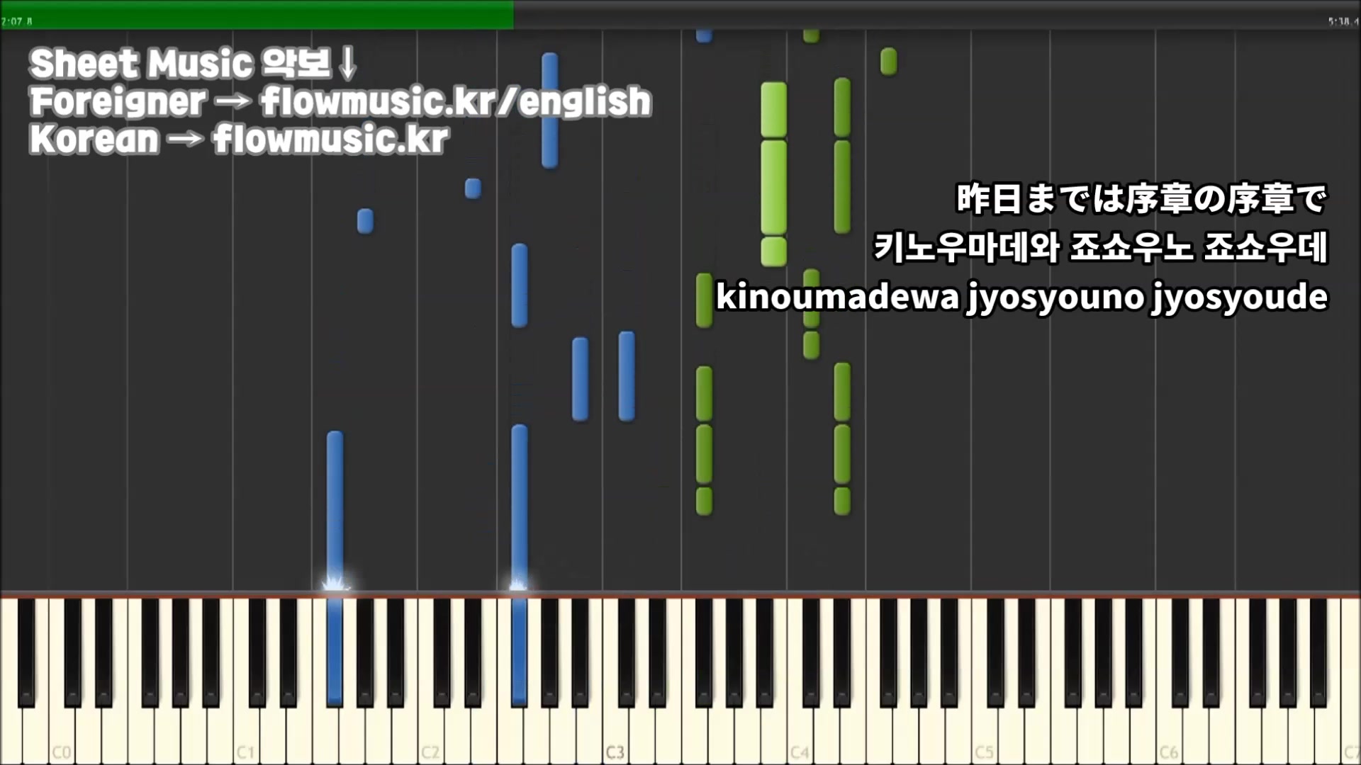 +钢琴乐谱 RADWIMPS  Sparkle(火花) [你的名字 OST] 钢琴演奏 piano哔哩哔哩bilibili