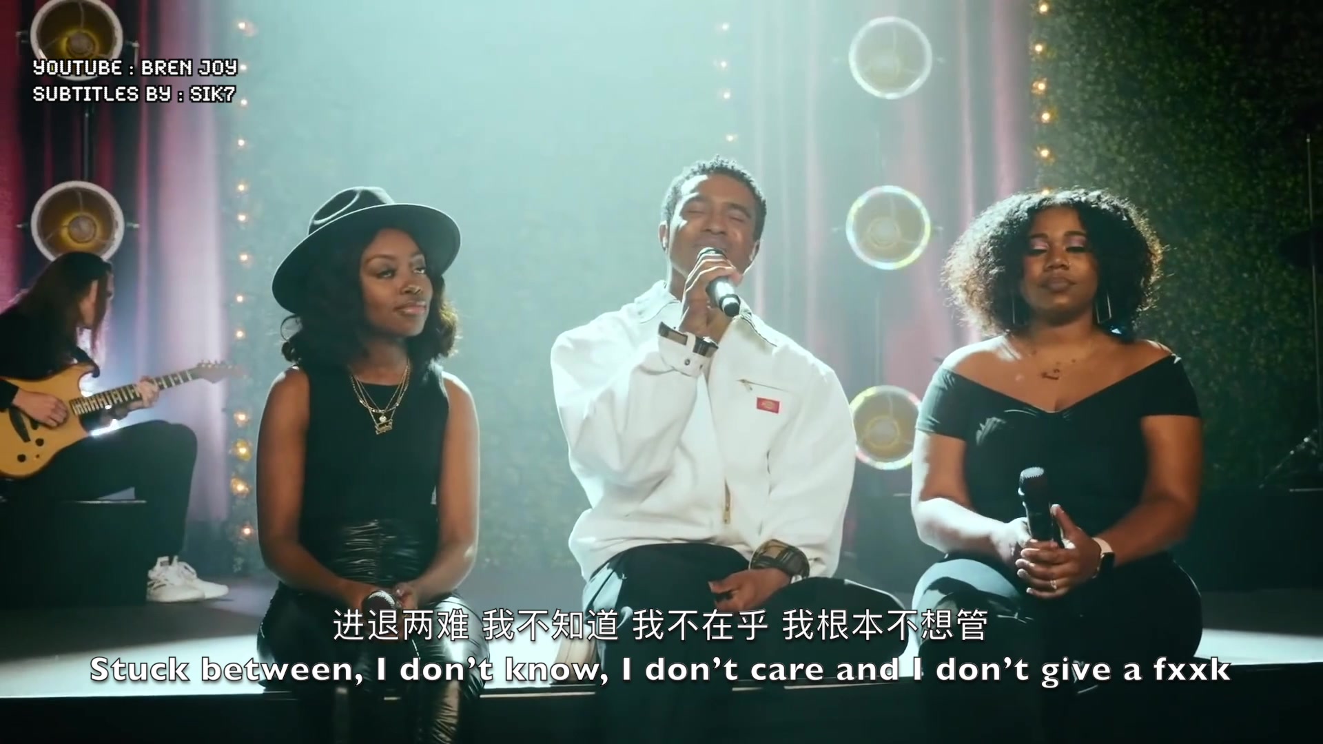 [图][中字]Bren Joy - IDGAF (From Twenties Official Live Stream Performed at Nashville'