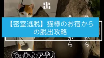 逃脱游戏 攻略 Lost Cat Story 哔哩哔哩 Bilibili 逃脱游戏 攻略 Lost Cat Story 哔哩哔哩 Bilibili