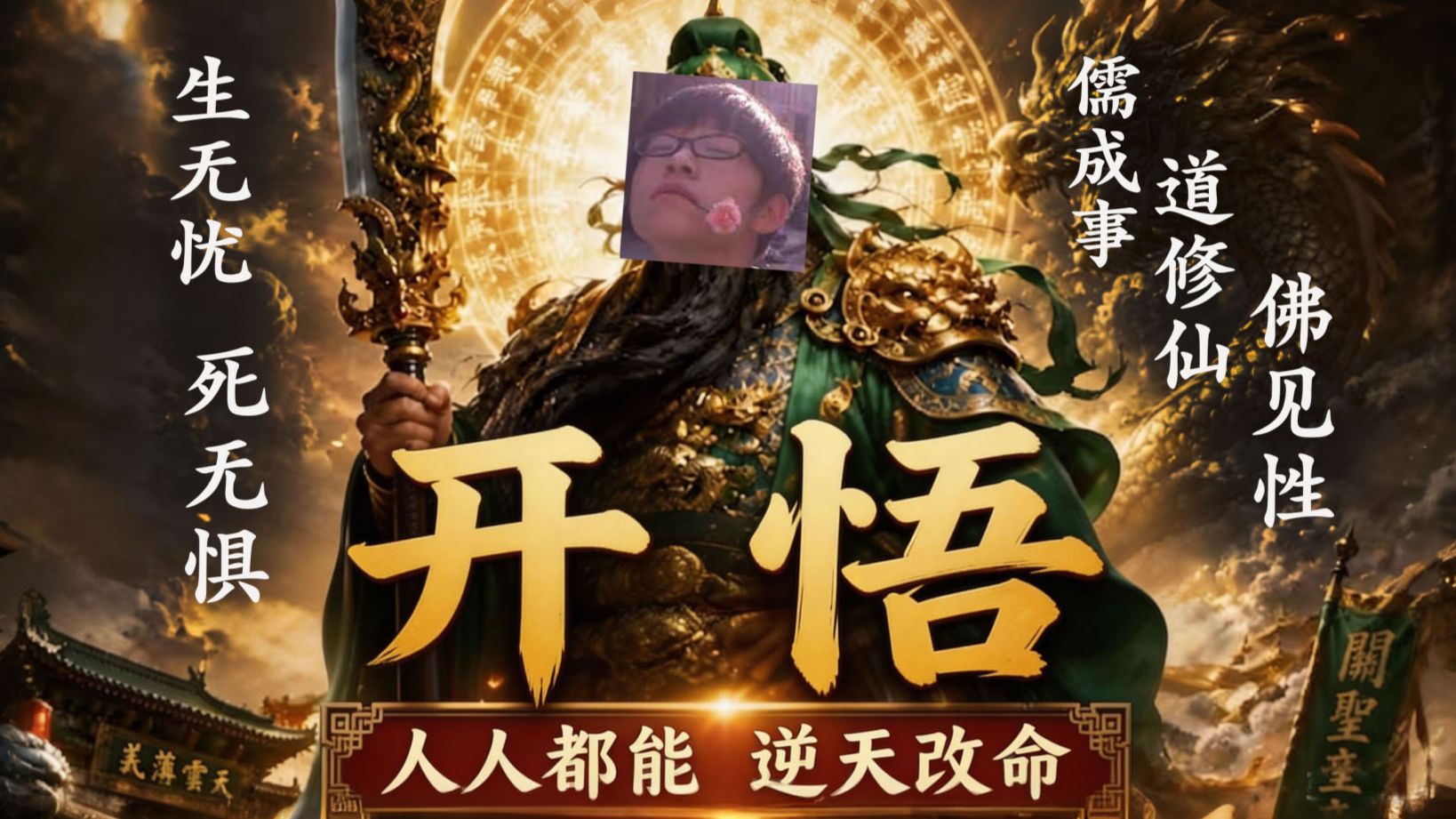 硬核！四小时儒释道三大维度拆解人性的一切密码