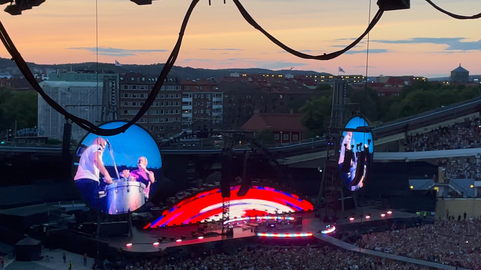 viva la vida!哥德堡coldplay现场