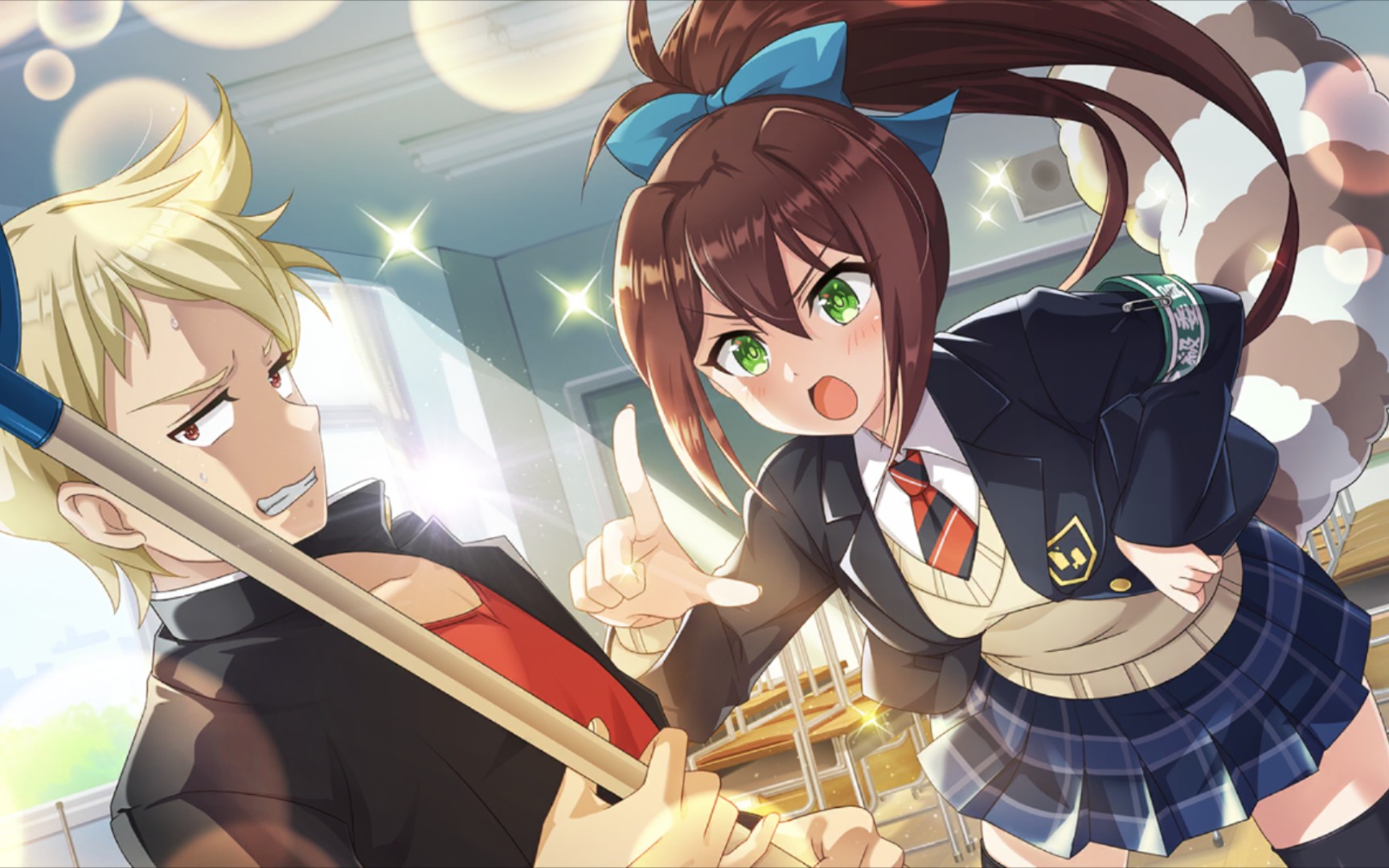 为美好的世界献上祝福琳恩我已经没力气再继续照顾达斯特这个笨蛋了