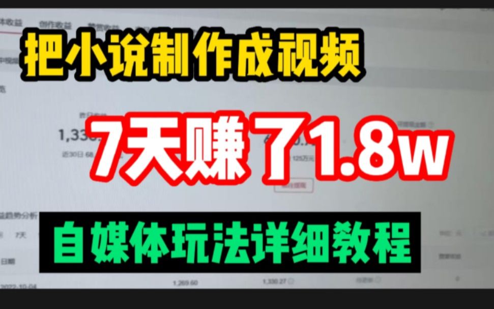 【线上兼职】小说推文副业,一单6元,一天100单,冷门又长久的项目!!哔哩哔哩bilibili