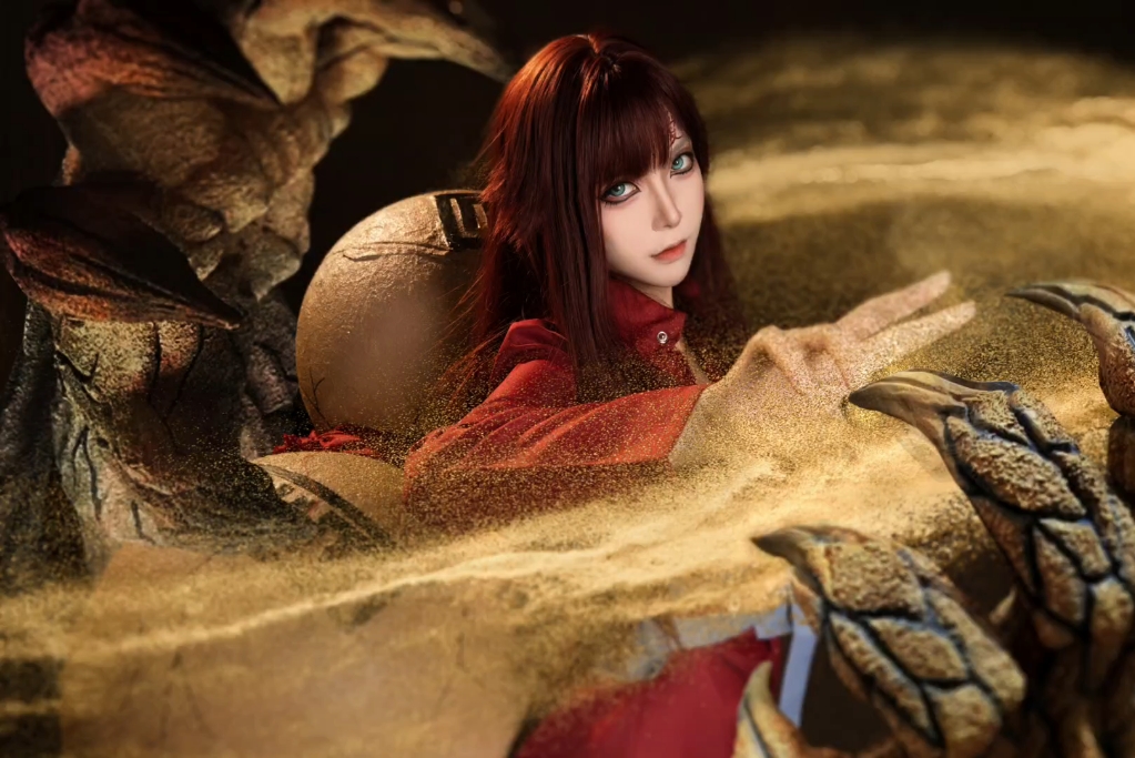 居然还有这么帅的性转我爱罗?