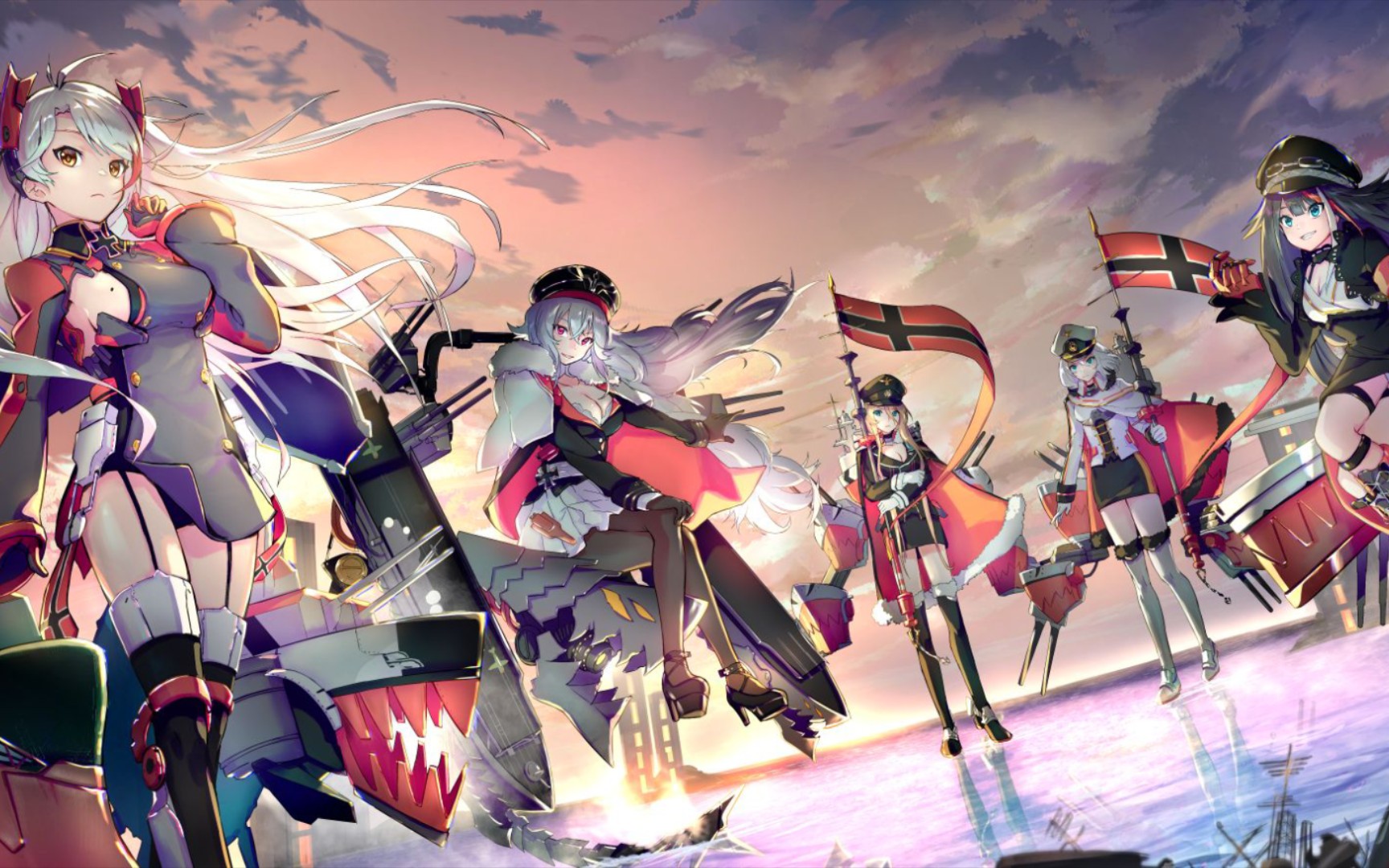 献给,德意志,铁血舰队!——《碧蓝航线/azurlane/アズールレーン》