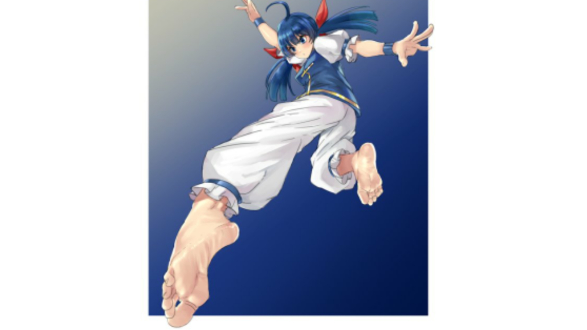 强而有力的踢技