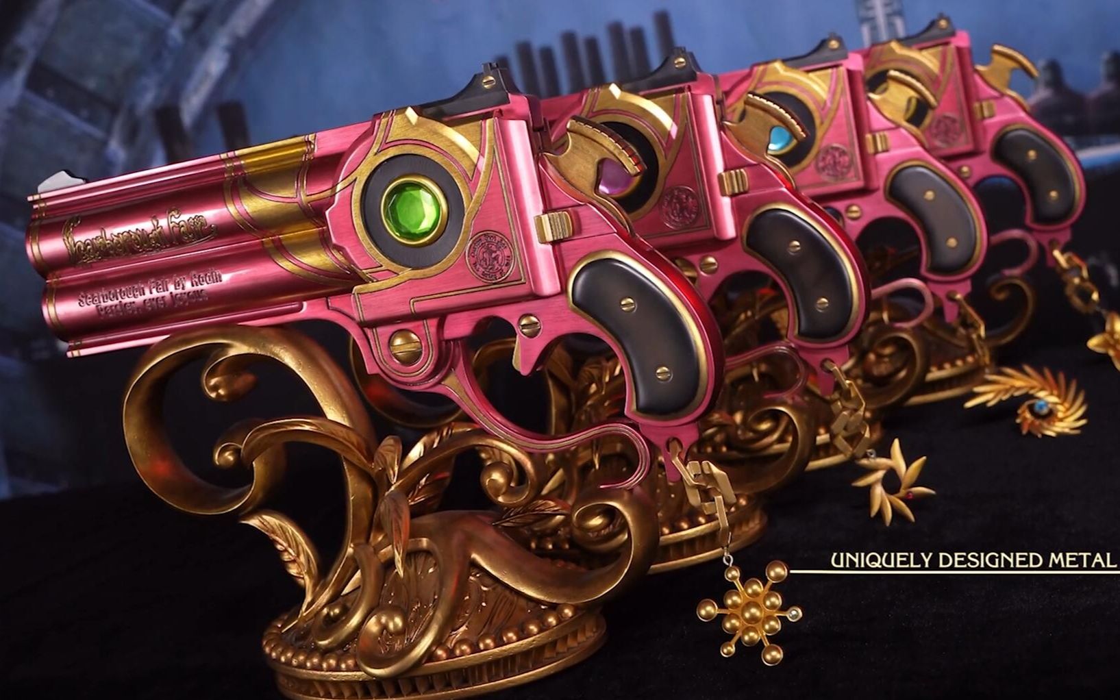 first4figures推出猎天使魔女中贝姐的斯卡普罗市集四魔枪