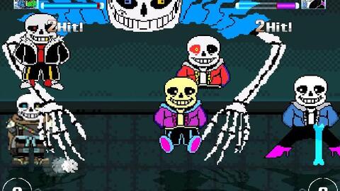 Gameplay Sans Undertale (Link game di Deskripsi)- MUGEN Android Indonesia -  BiliBili