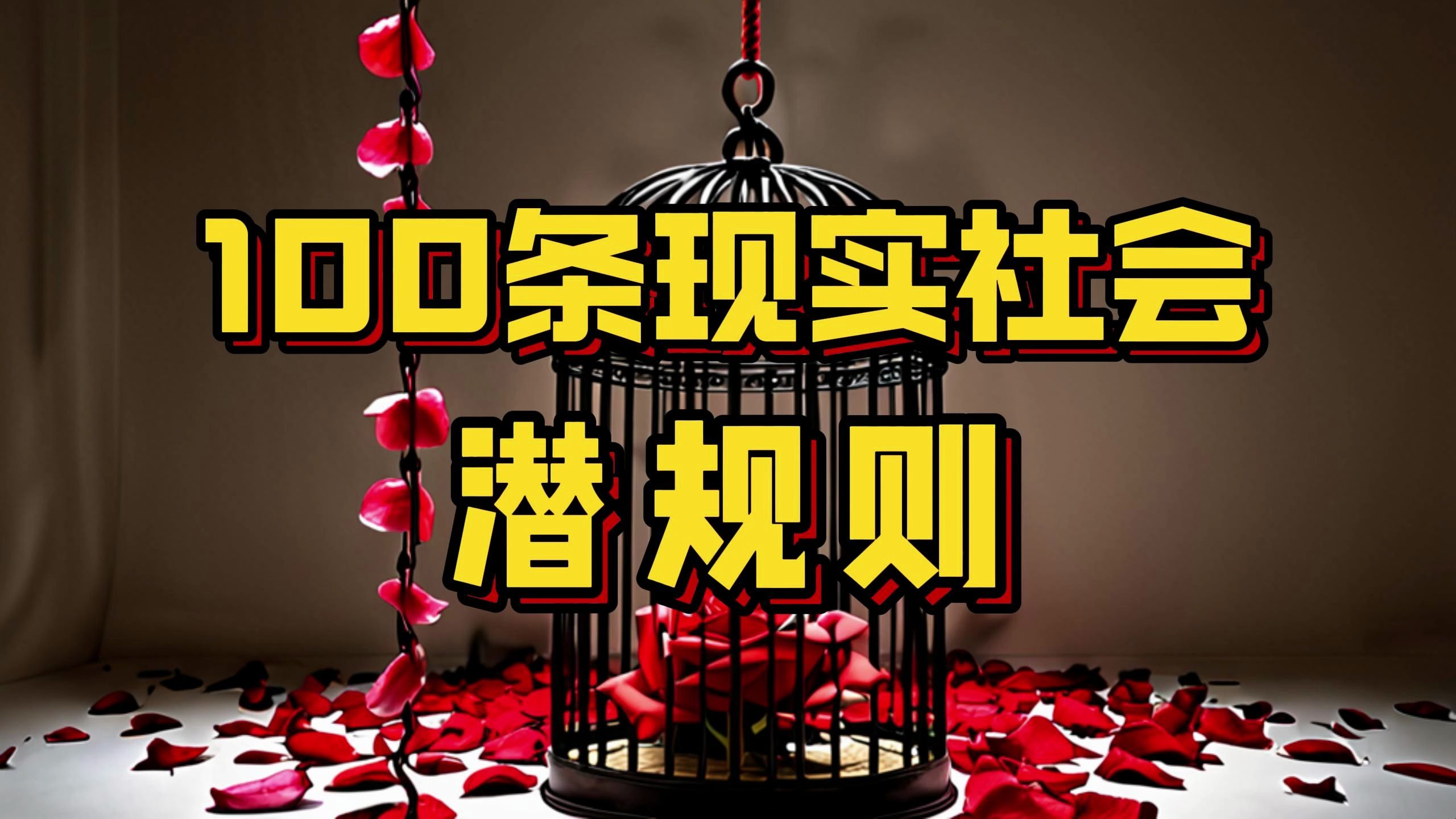 [图]100条现实社会潜规则 #赚钱心法 #致富策略 #思维转变 #富人思维 #财商 思维觉醒 个人成长 认知觉醒 财富密码 成功学 心灵成长 精神内耗 自我提升