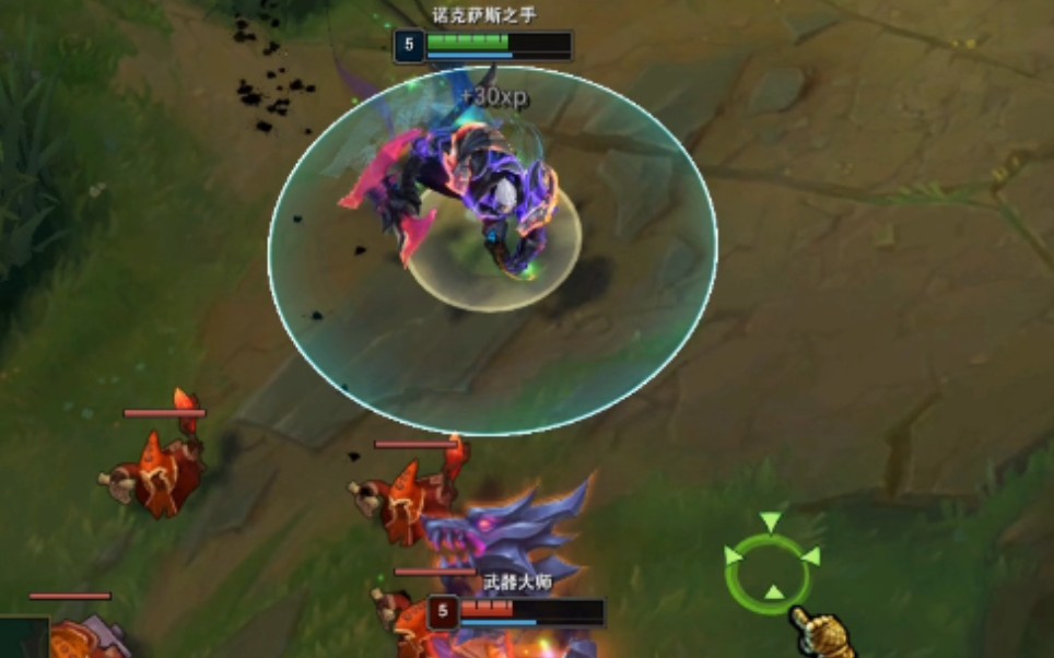 诺手对线武器大师