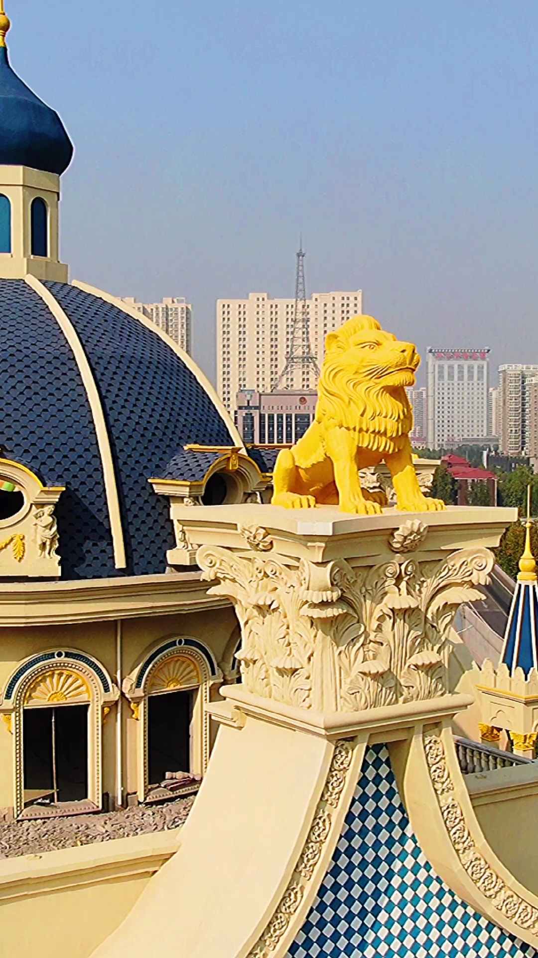 石家庄最大烂尾楼祥云国际,如今已是焕然一新.