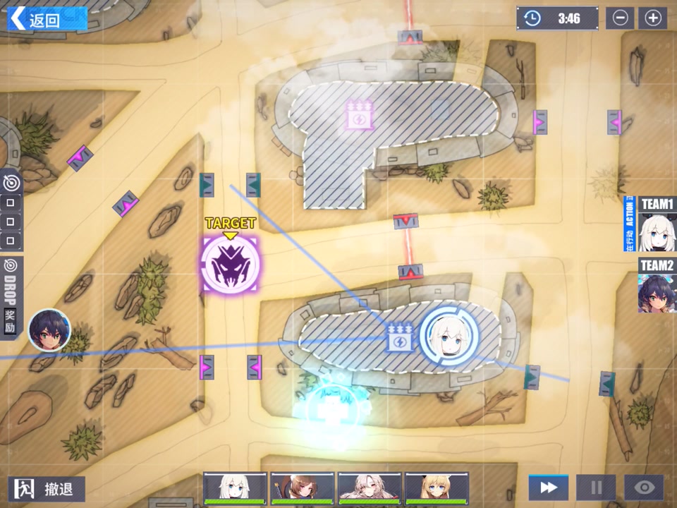 【重装战姬】赏金任务突破等级进阶(2→4)地图打法演示_哔哩哔哩_bili