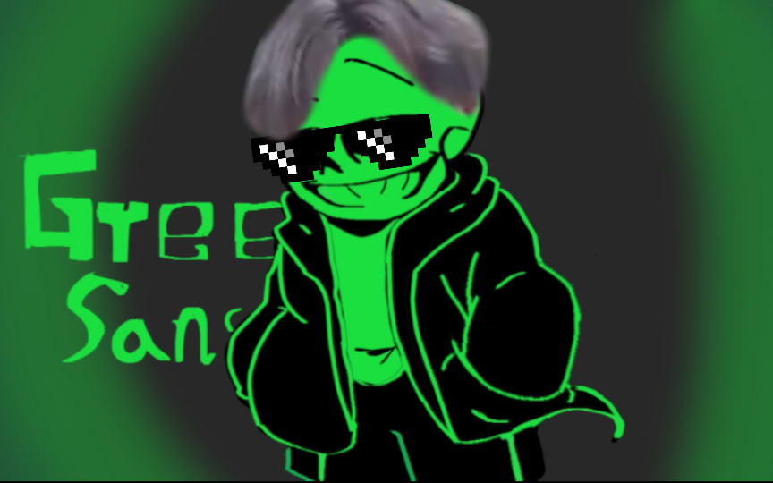 当sans们来到原神【第一话重发】绿油油的家伙