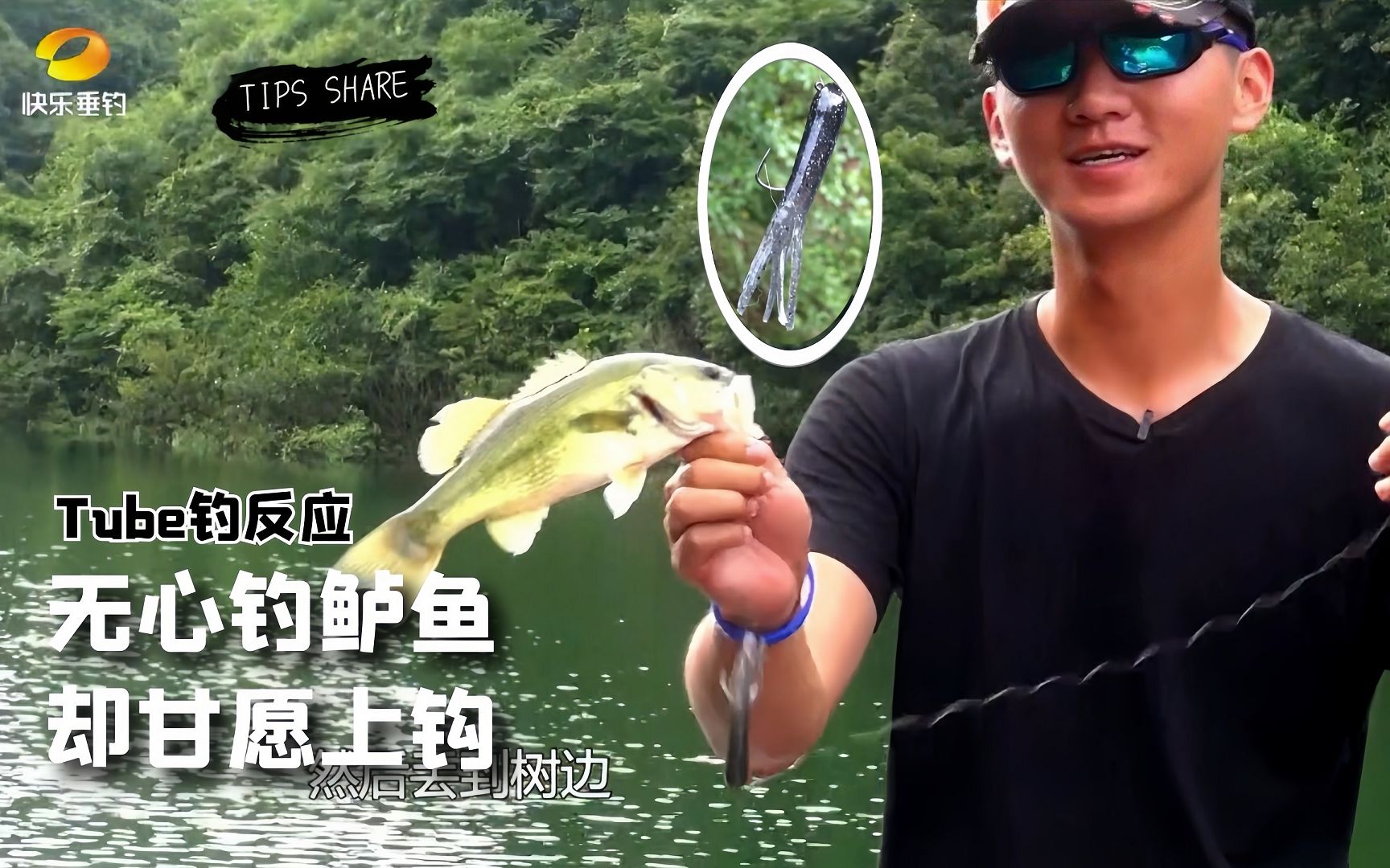tube钓反应,无心钓鲈鱼,却甘愿上钩!《托马斯路亚日记》